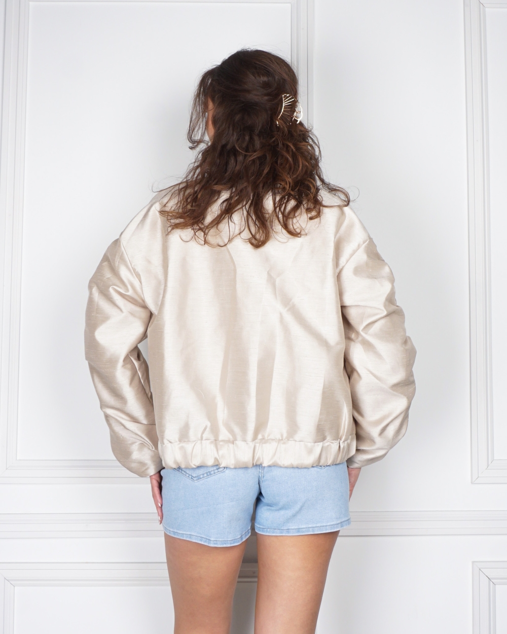 BOMBER JACK BO BEIGE