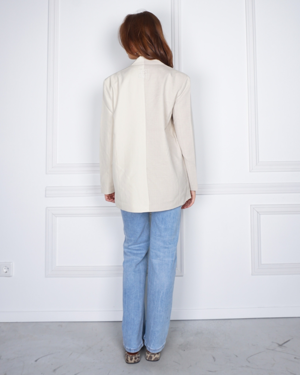 BODI BLAZER BEIGE ECRU