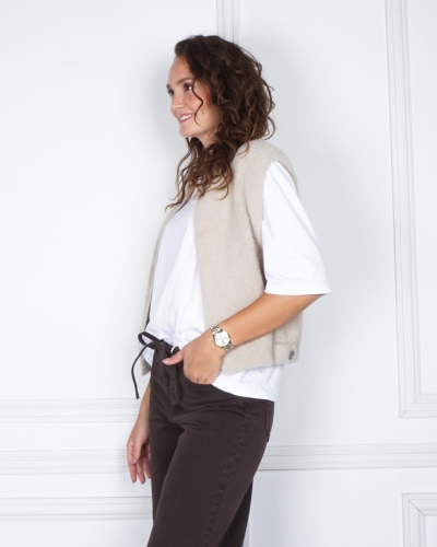 Rino & Pelle GILET ELONA BEIGE