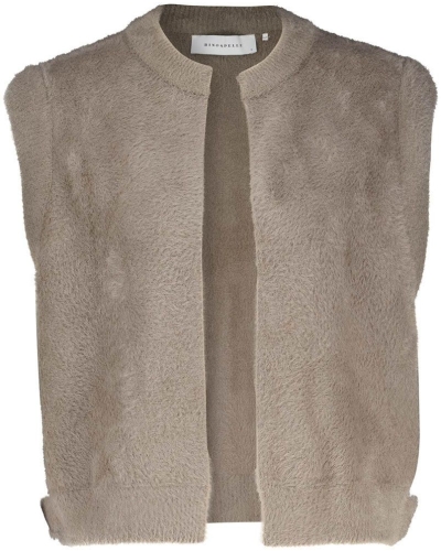 GILET ELONA TAUPE