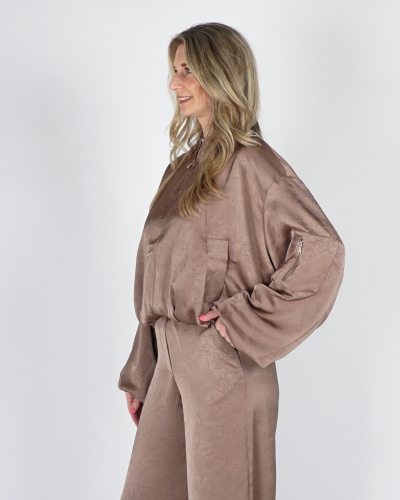 Rino & Pelle 7002622 FLORE SATIJNEN BOMBER JACKET