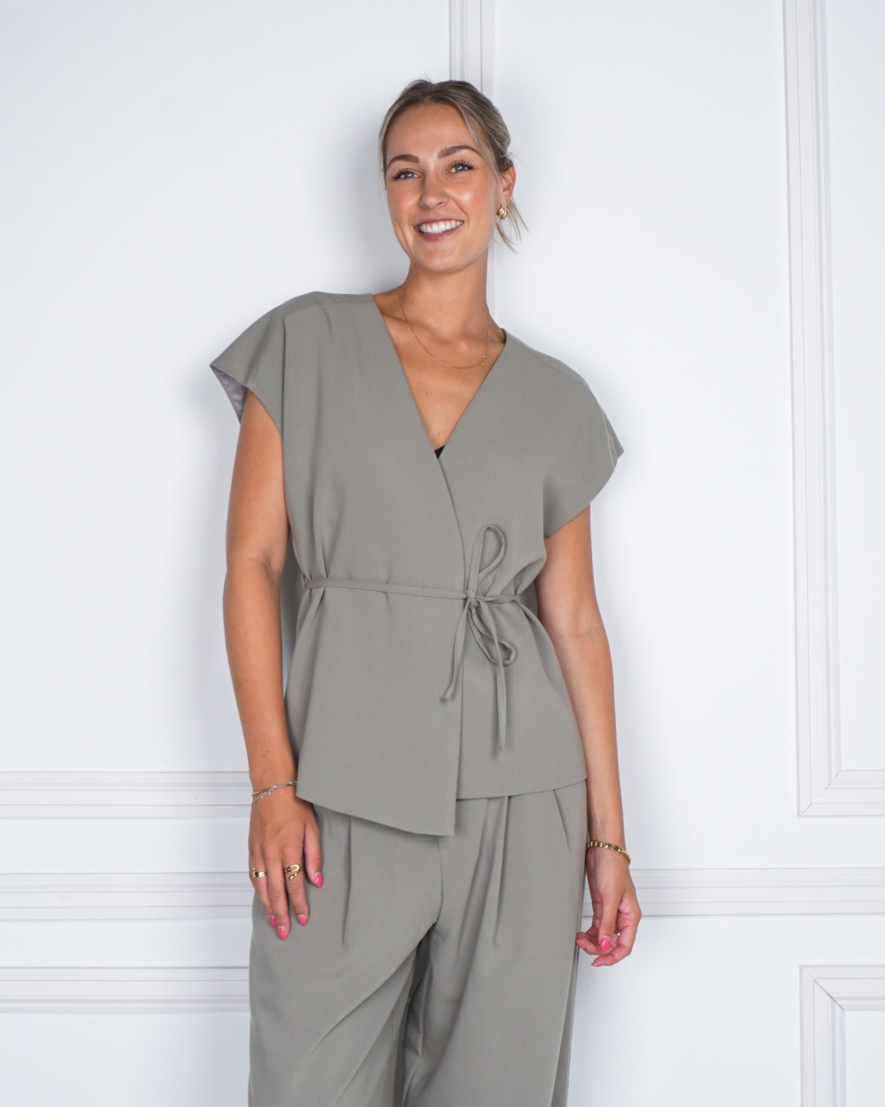 GILET ELSIE GROEN