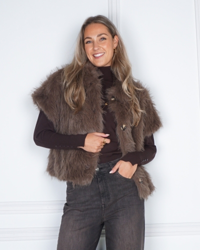 Nukus GILET LOUA BRUIN