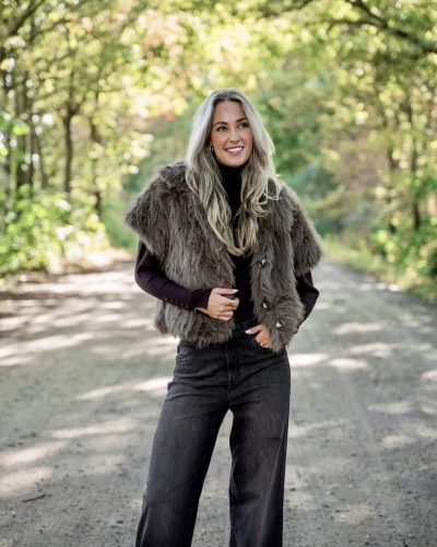Nukus GILET LOUA BRUIN