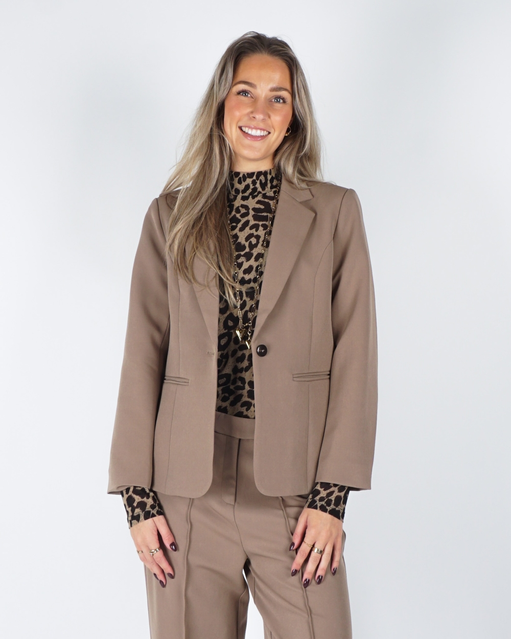 BLAZER FRANCINE DUSTY BRUIN 