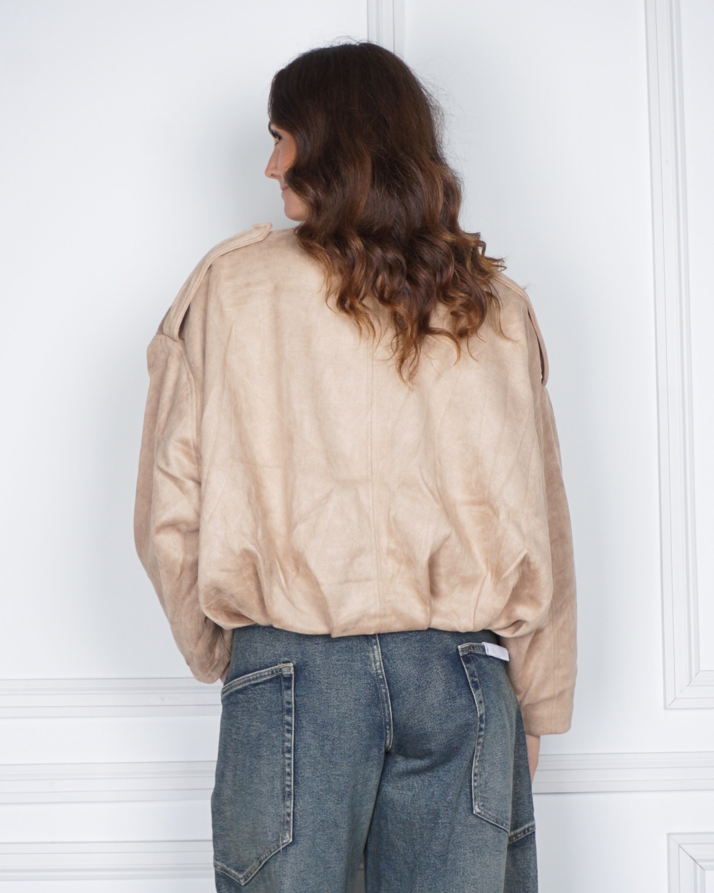 BALLOON BOMBERJAS BEIGE