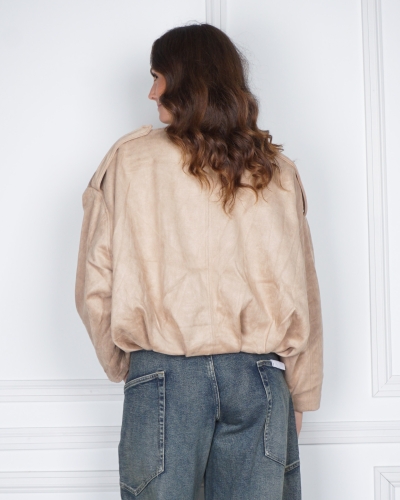 BALLOON BOMBERJAS BEIGE