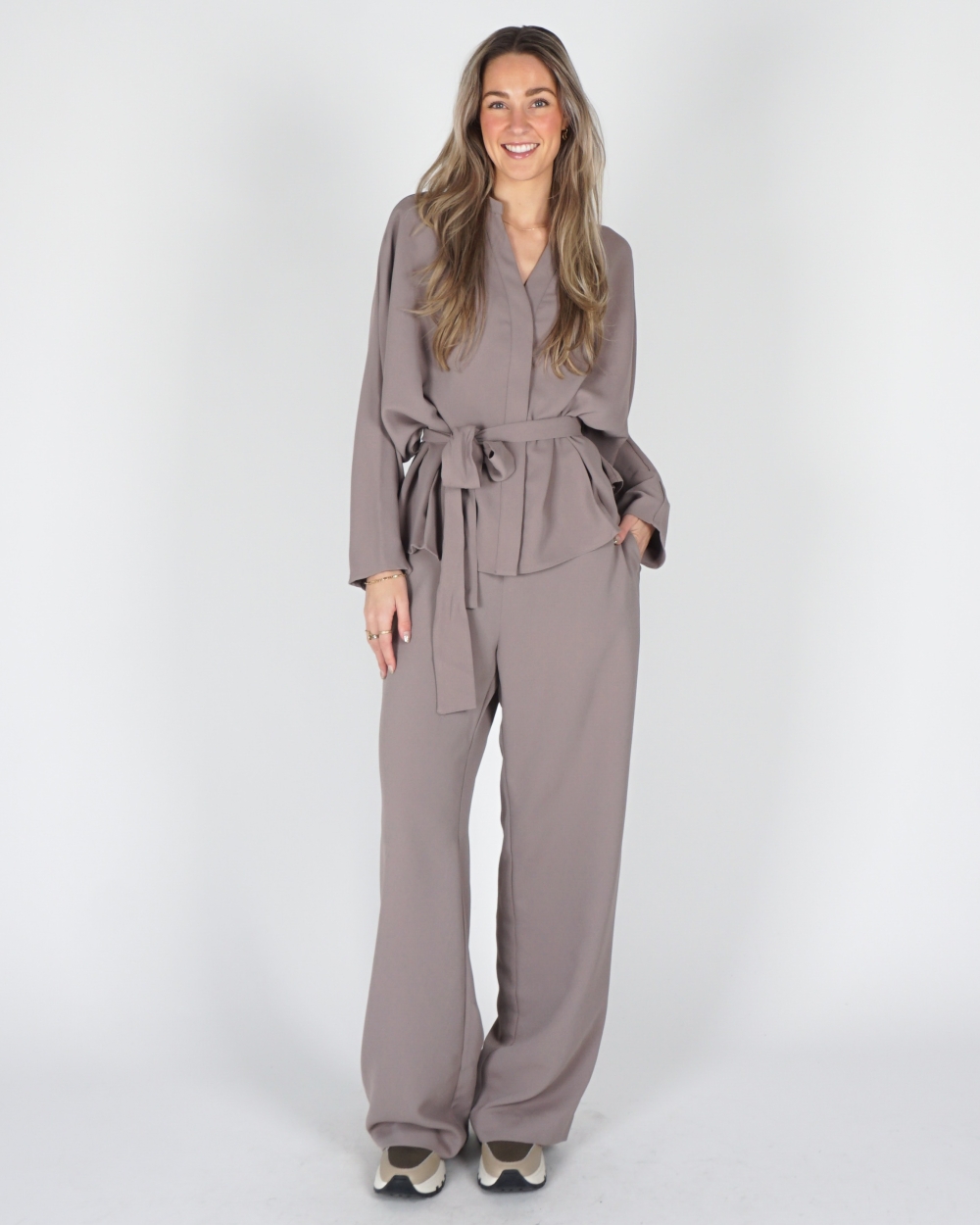 KIMONO JASJE ELLERY TAUPE