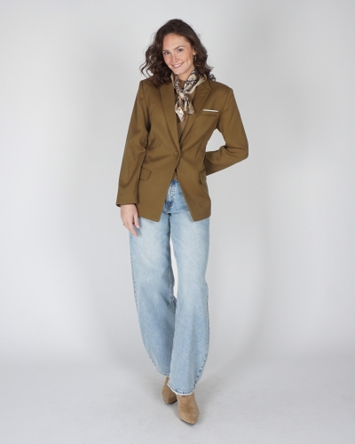 BLAZER KANAN OLIJF GROEN