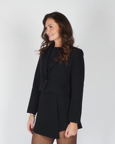 Gossip CROPPED BLAZER STRASS ZWART