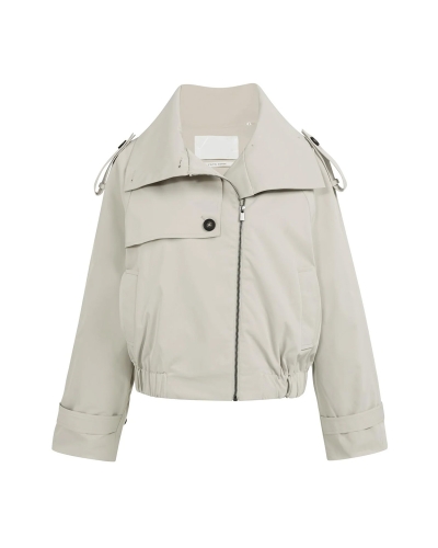 BOMBERJACK MET TRENCHCOATDETAILS BEIGE
