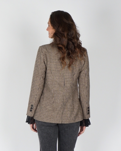 LUXE GERUITE BLAZER CAMEL