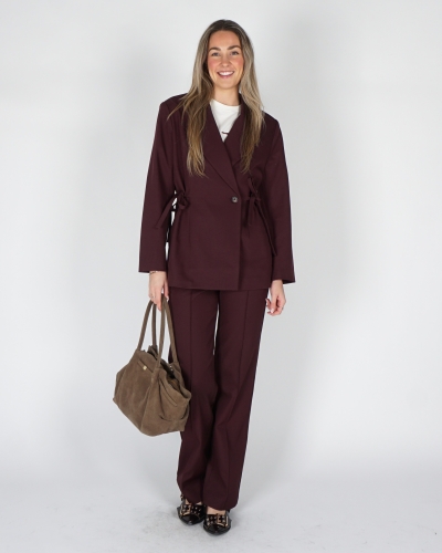 BLAZER ANINA BORDEAUX