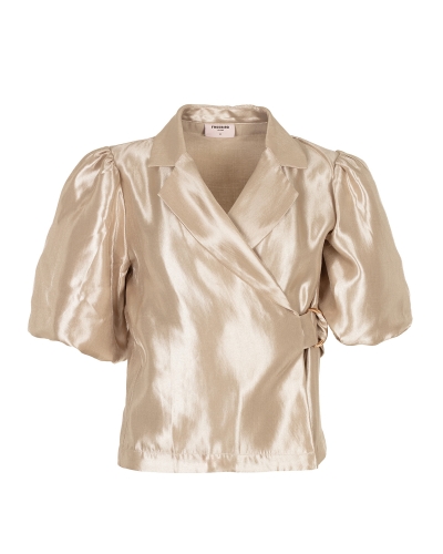 KORTE WIKKELBLAZER CHAMPAGNE