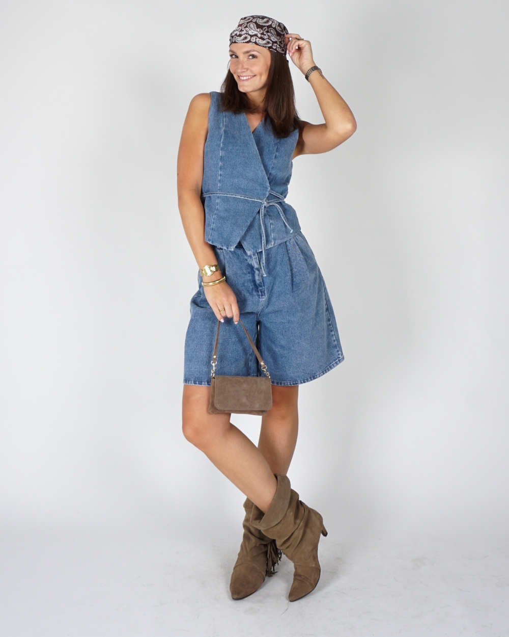 GILET SAMARA DENIM