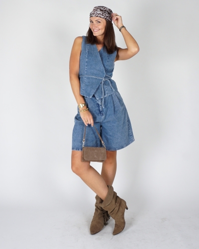 GILET SAMARA DENIM
