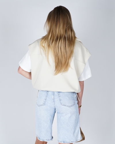 SCUBA GILET BEIGE