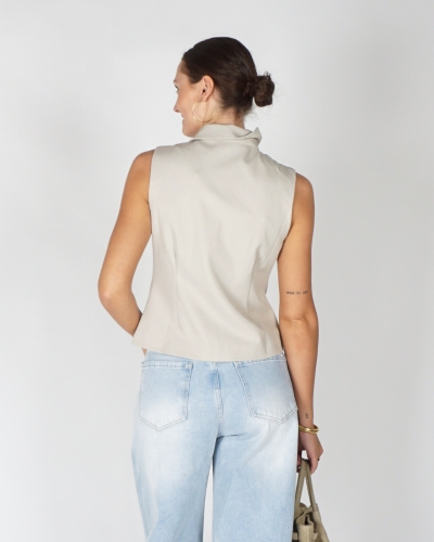GILET ANNABELLA CREME