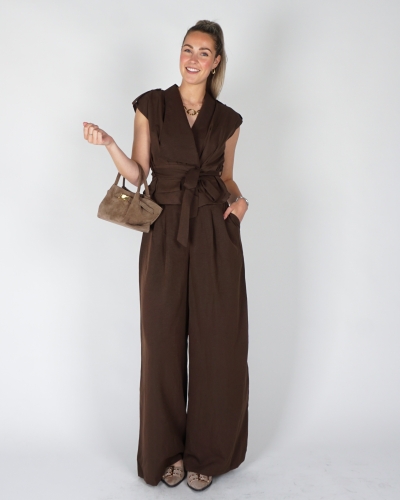 GILET LISA BRUIN