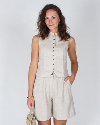 GILET VIANA GINIA BEIGE