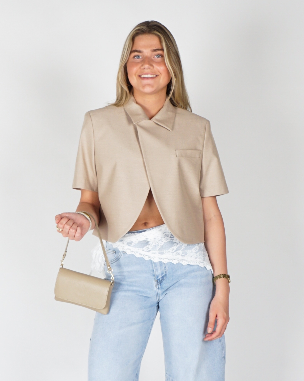 BLAZER MAUREEN BEIGE
