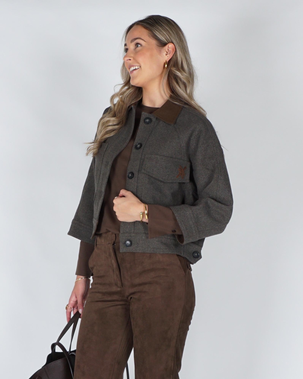 YAYA 02-001086-609 GREY MELANGE