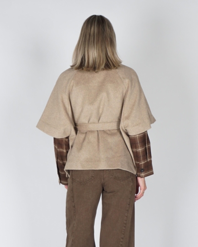 YAYA 02-001090-610 PURE CASHMERE GREY MELANGE