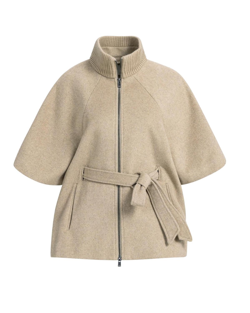 YAYA 02-001090-610 PURE CASHMERE GREY MELANGE