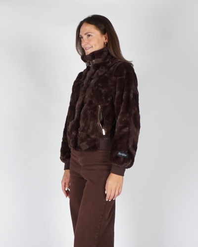 Rino & Pelle JACKET AMBRA Donkerbruin