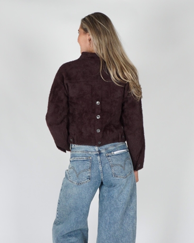 Rino & Pelle JACKET BUBBLY Aubergine