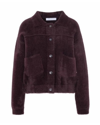 Rino & Pelle JACKET BUBBLY Aubergine