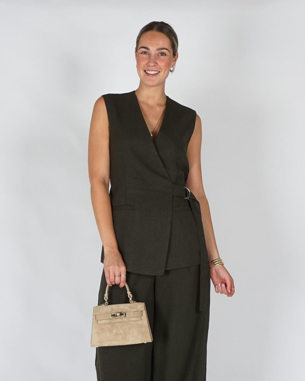 MSCH Copenhagen WAISTCOAT CARBIE Groen