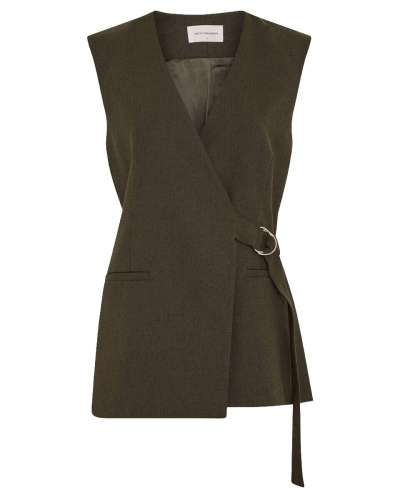 MSCH Copenhagen WAISTCOAT CARBIE Groen