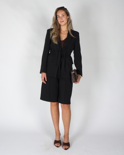 Gossip BLAZER MET STRIK Zwart
