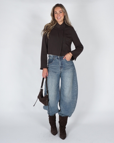 Gossip KORTE BLAZER Bruin