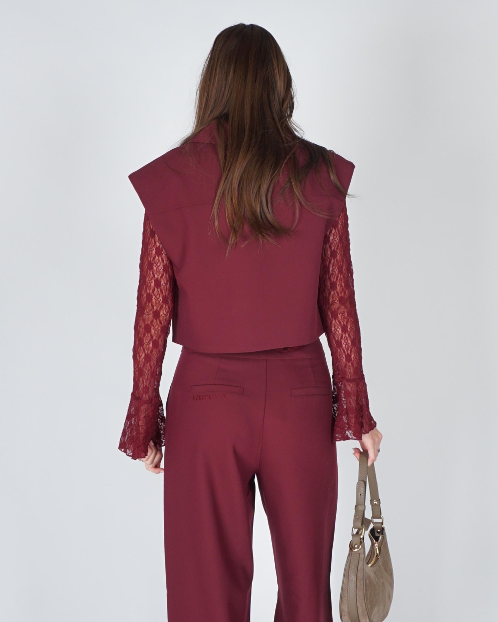 Harper & Yve GILET ESMEE Bordeaux