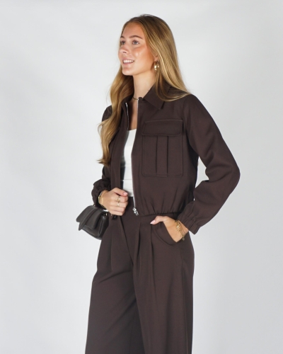 Gossip V352 CROPPED BLAZER LULU