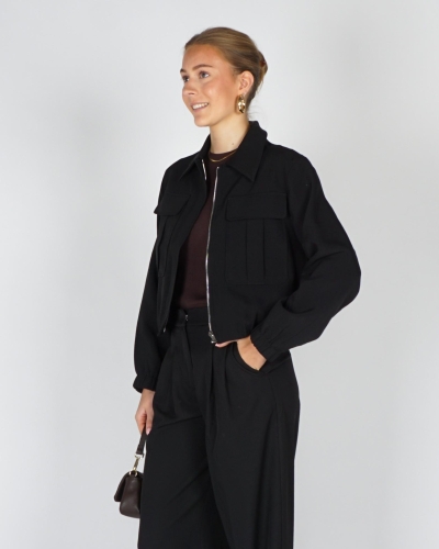 Gossip CROPPED BLAZER LULU Zwart