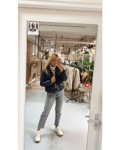 Gossip ZWARTE PUFFER JAS 