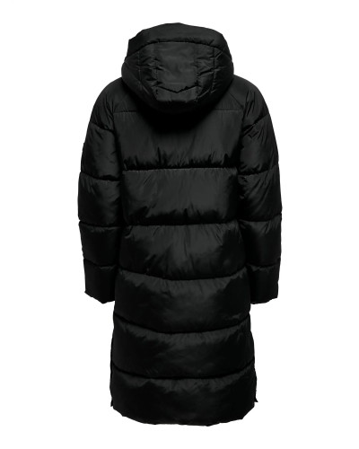 AMANDA LONG PUFFER COAT ZWART