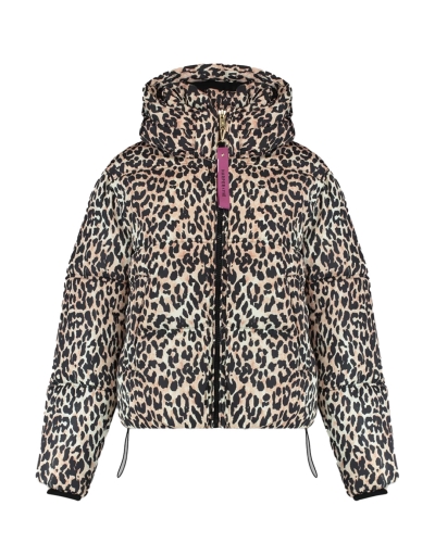 YUKI KORTE PUFFERJAS LEOPARD