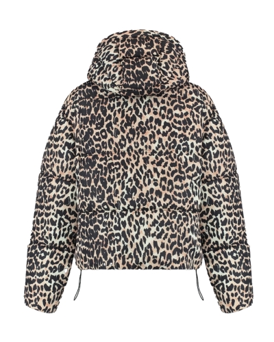 YUKI KORTE PUFFERJAS LEOPARD