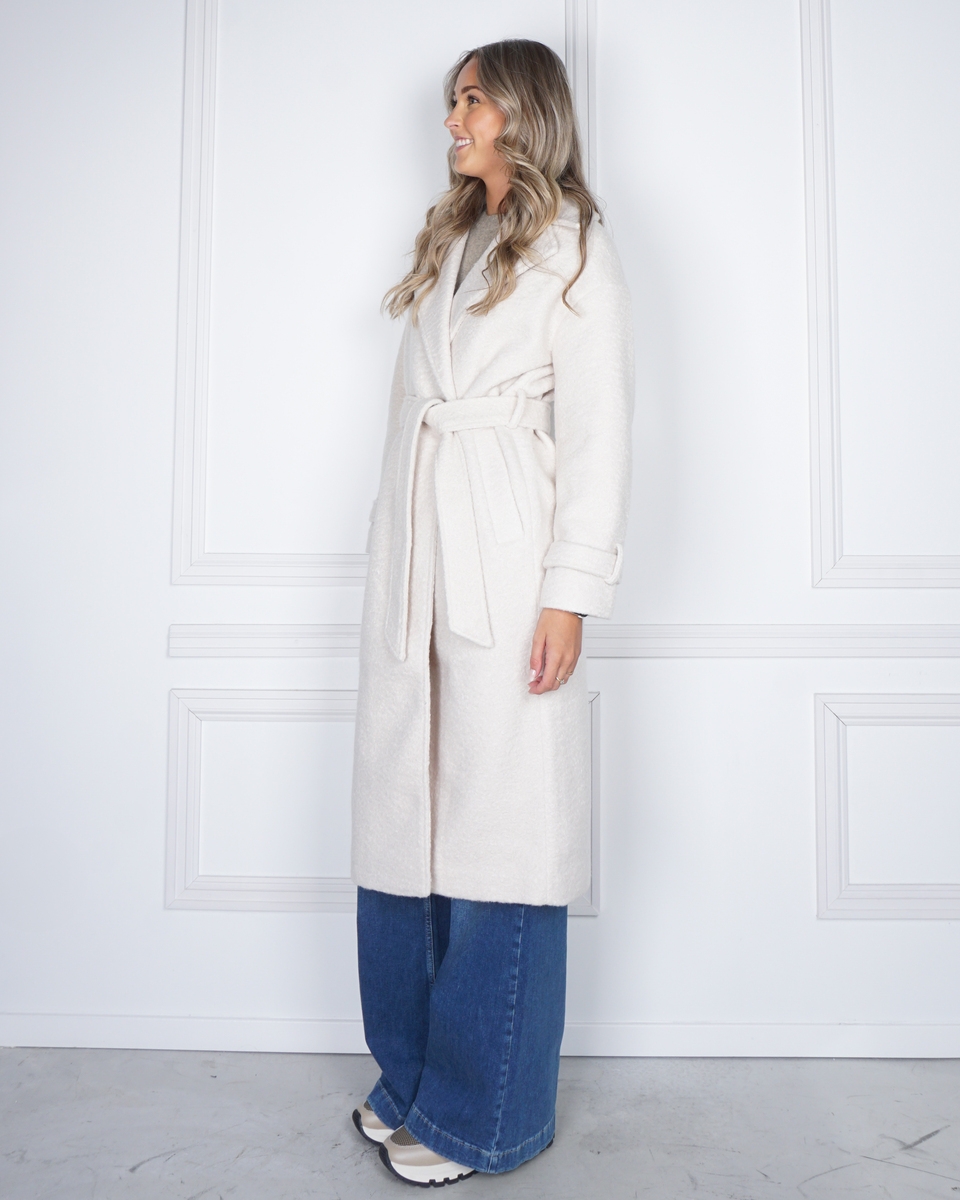 LANGE BOUCLE JAS OFF WHITE