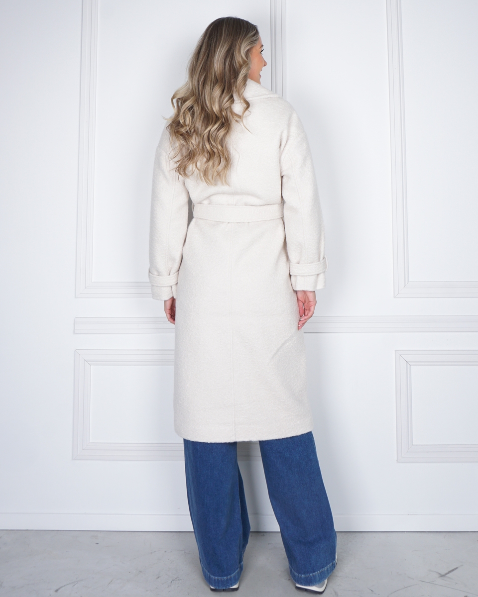 LANGE BOUCLE JAS OFF WHITE