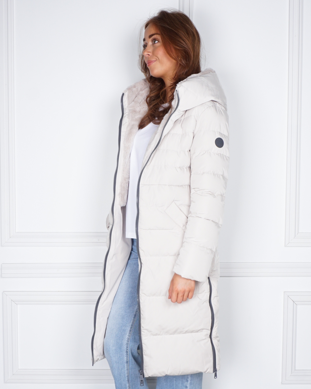 WINTERJAS KEILAFUR ECRU