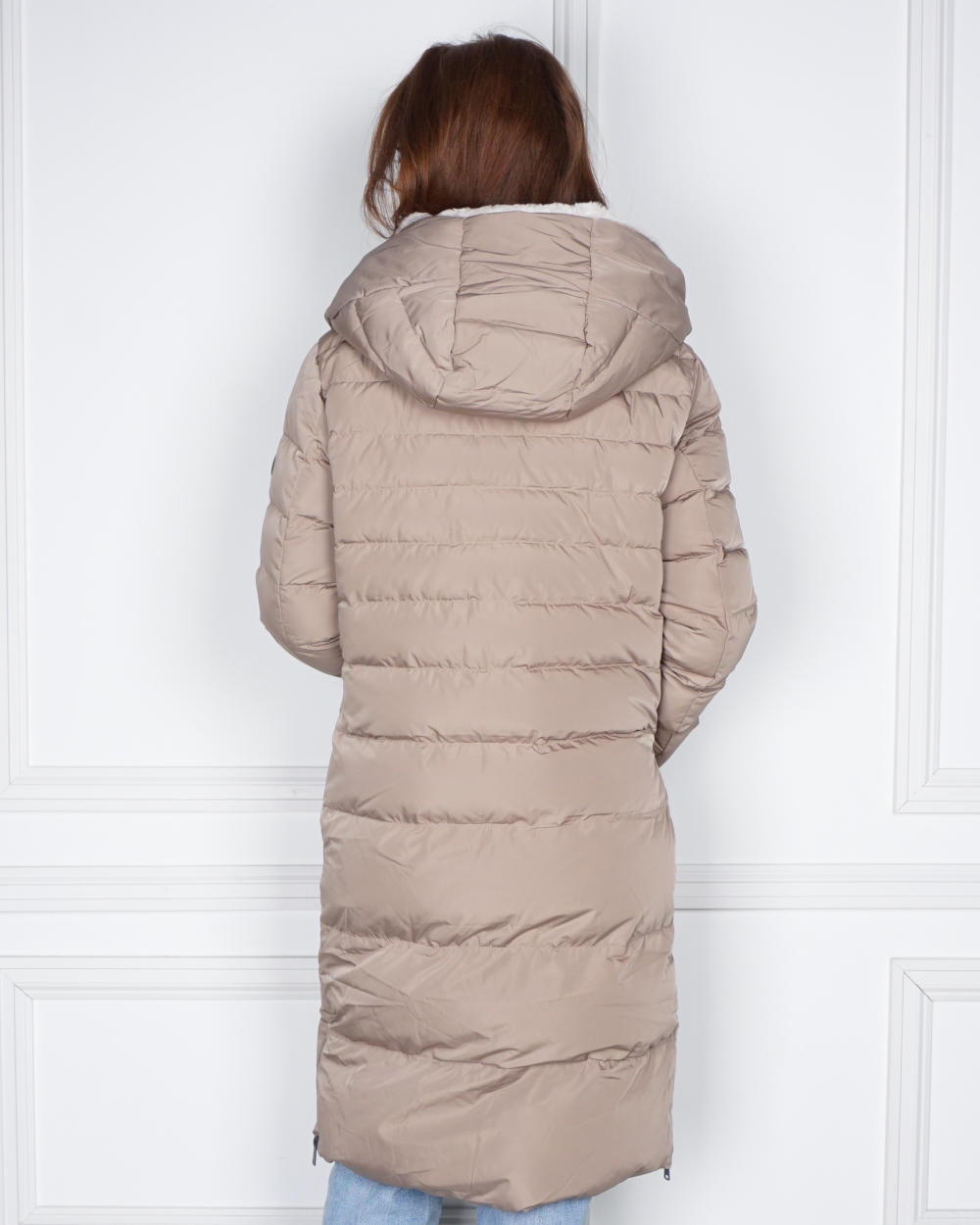 WINTERJAS KEILAFUR TAUPE