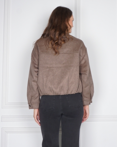 BOMBER FLORINE LICHT BRUIN