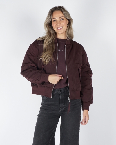 Rino & Pelle REVERSIBLE BOMBER JACKET DJENNA BORDEAUX