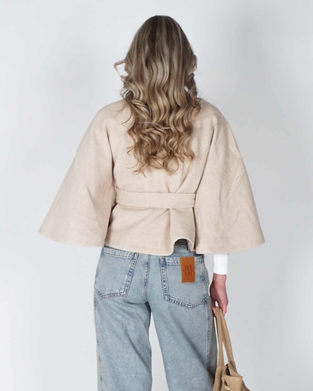 CAPE JAS ZANNA BEIGE
