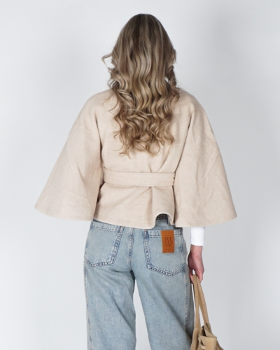 CAPE JAS ZANNA BEIGE